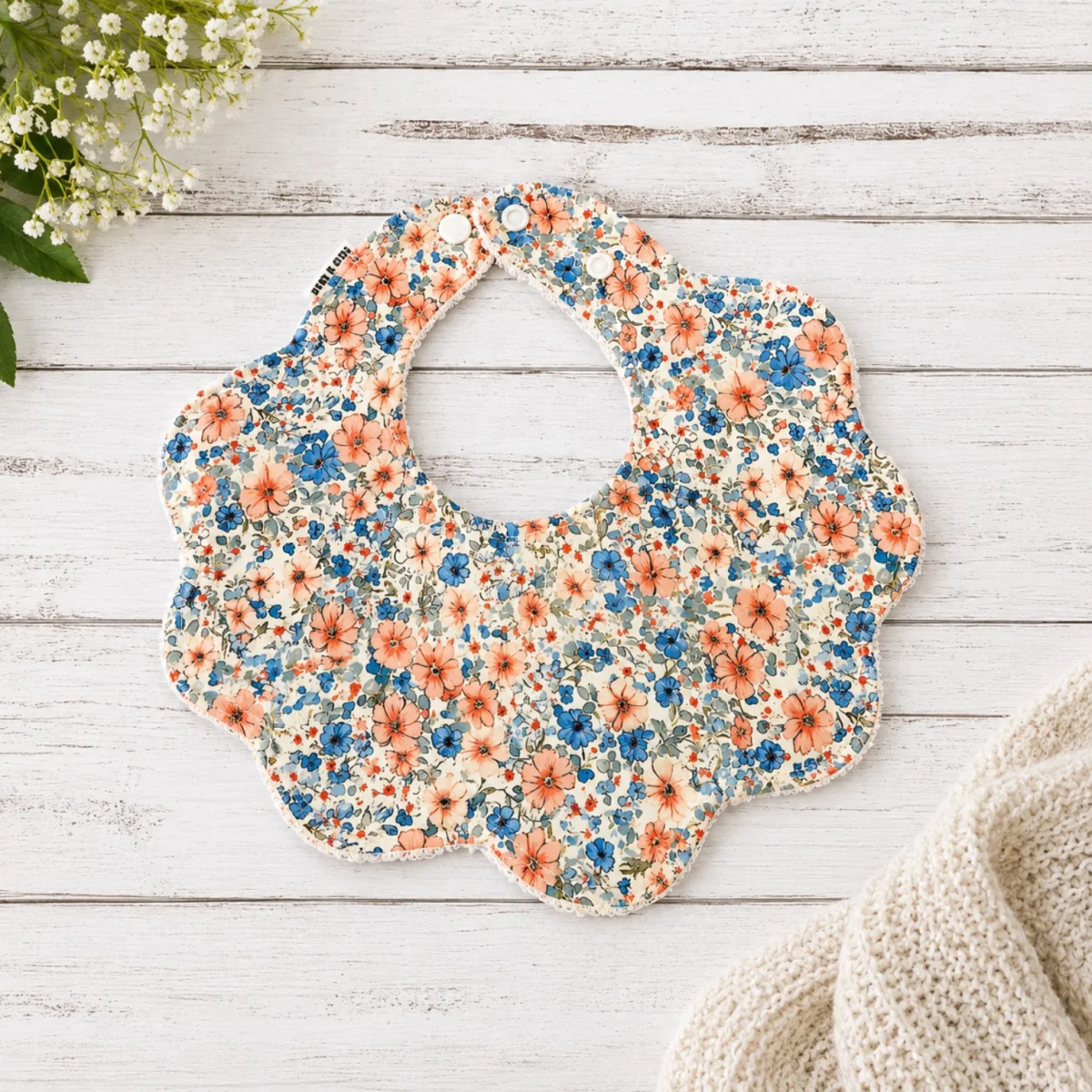 Handmade Baby Bib — photo 3