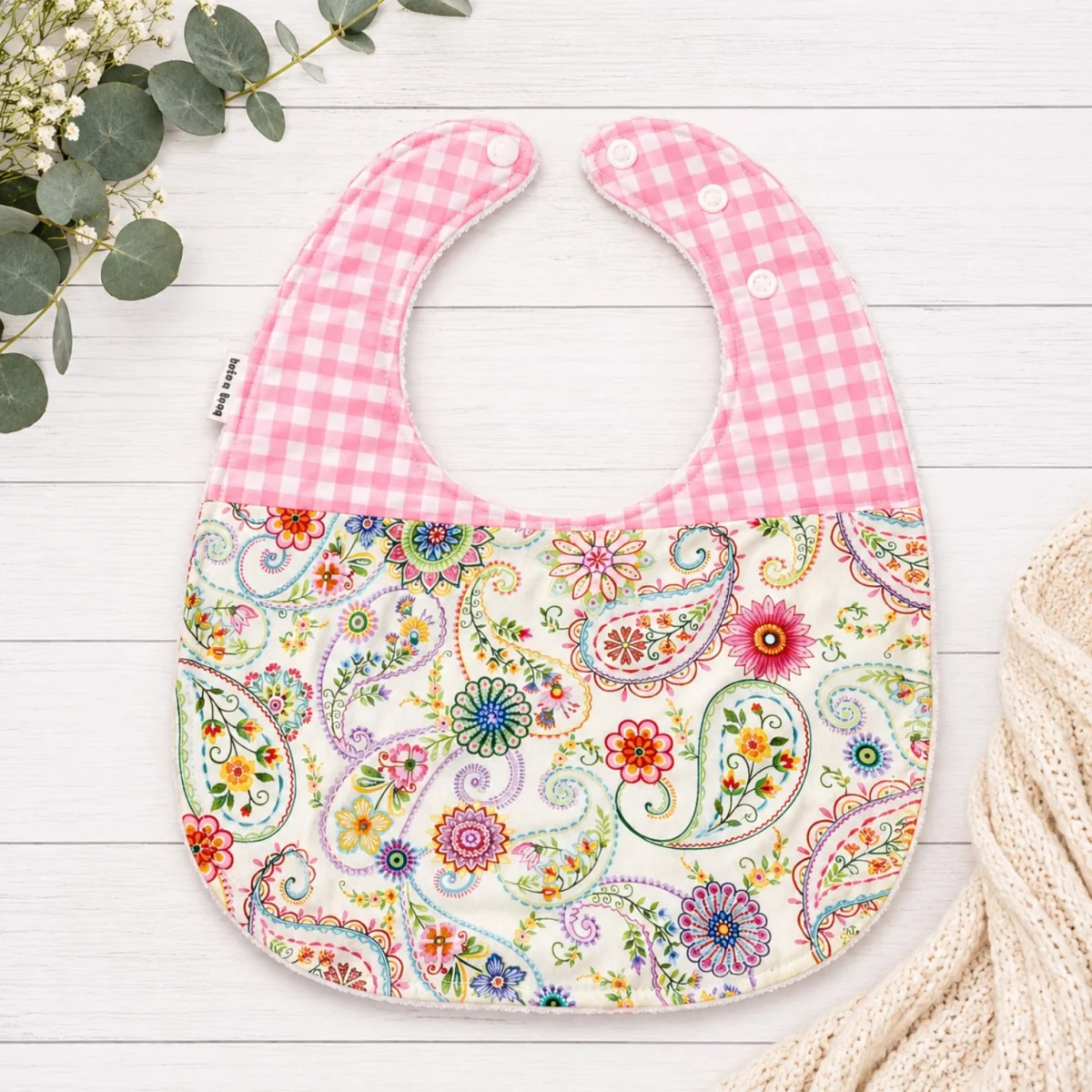 Handmade Baby Bib — photo 5