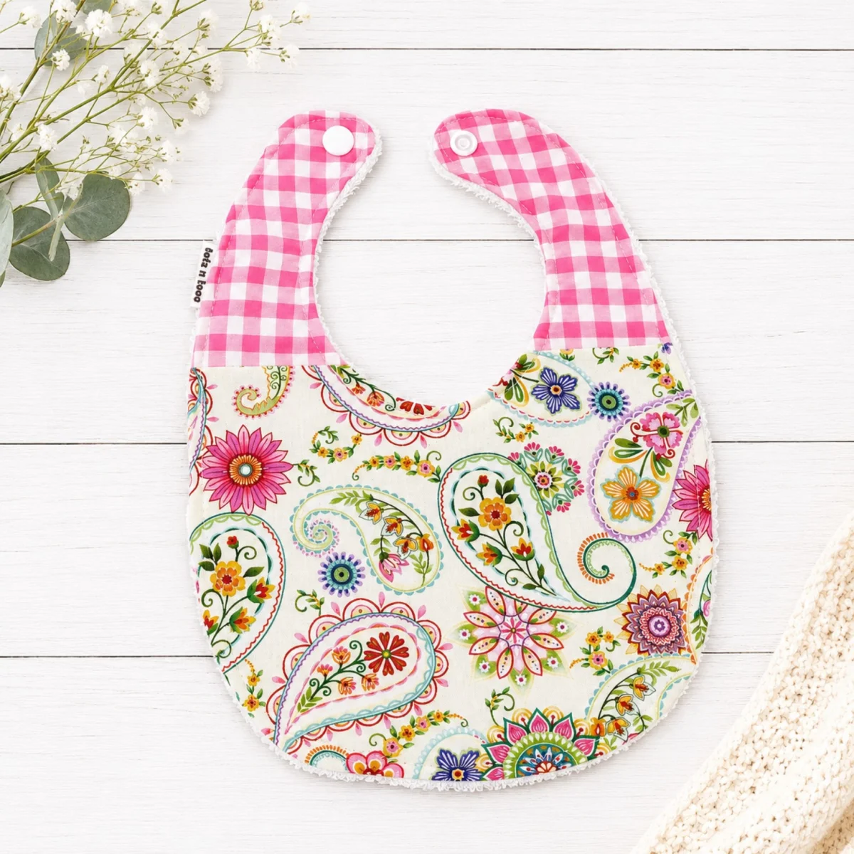 Handmade Baby Bib — photo 6